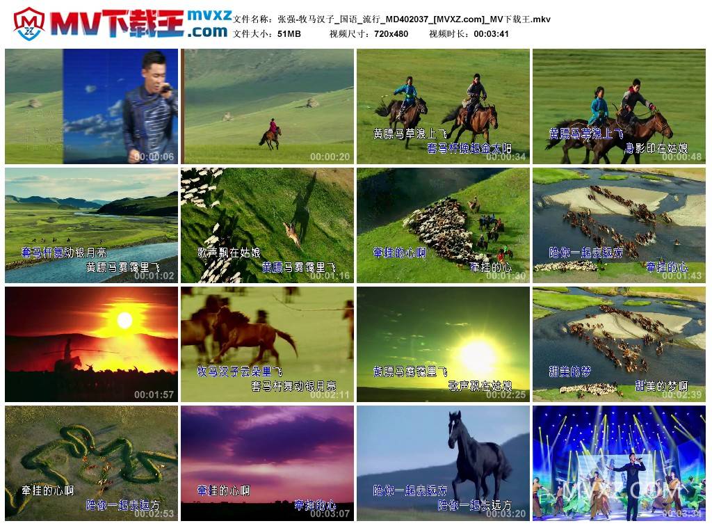 张强-牧马汉子_国语_流行_MD402037